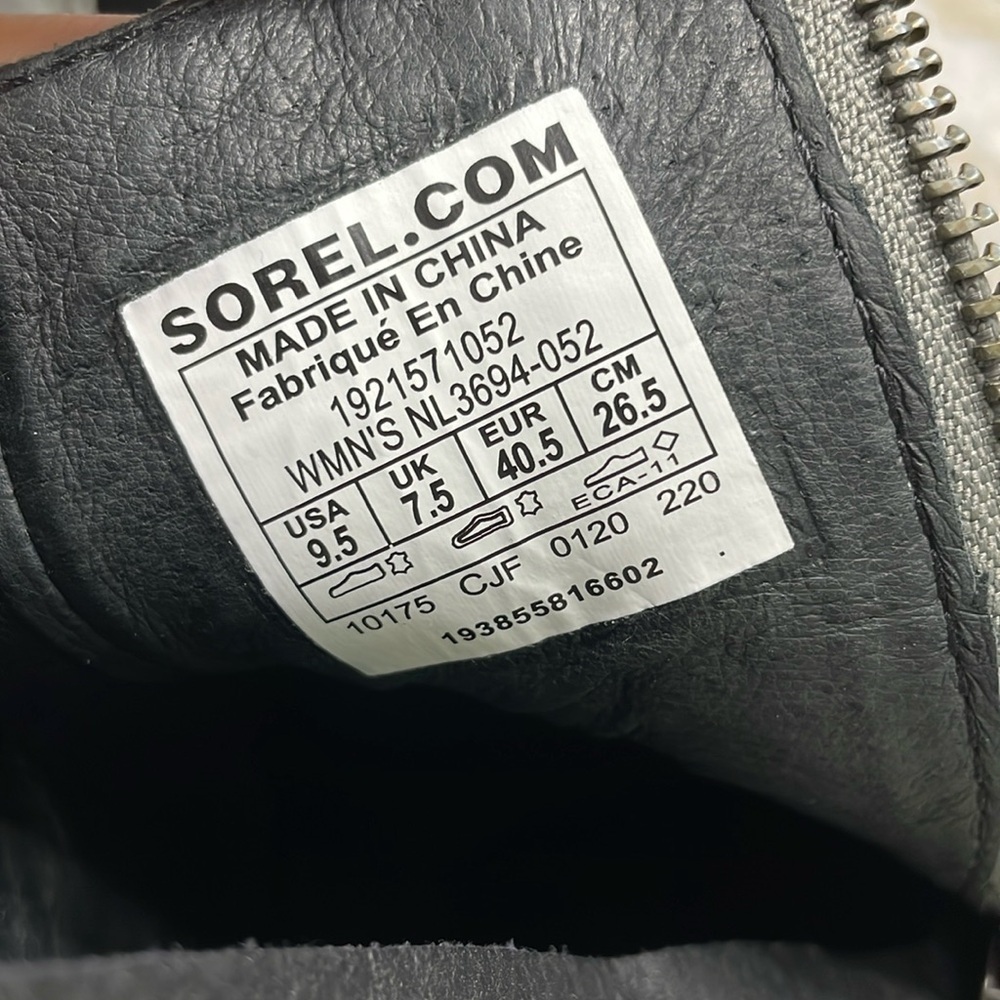 Sorel Blake Bootie Quarry Gray Women’s Size 9.5 NL3302-245 - Picture 4 of 12